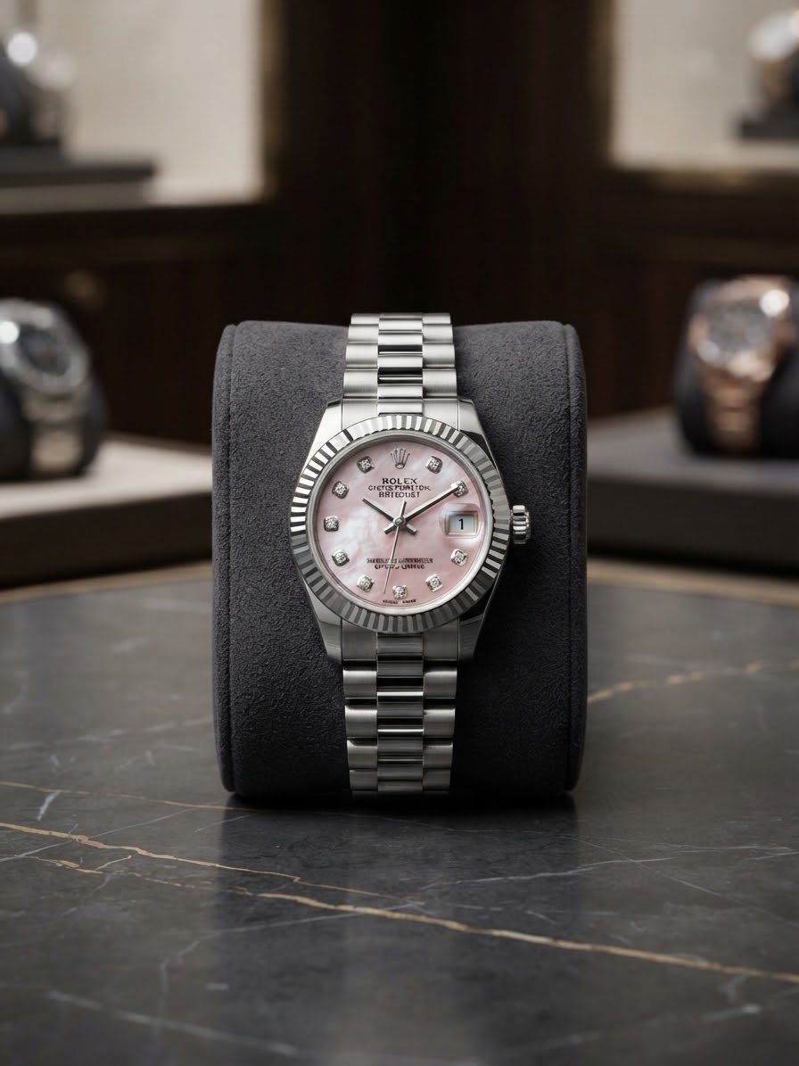 Montre Élégance Bicolore⌚️🩷