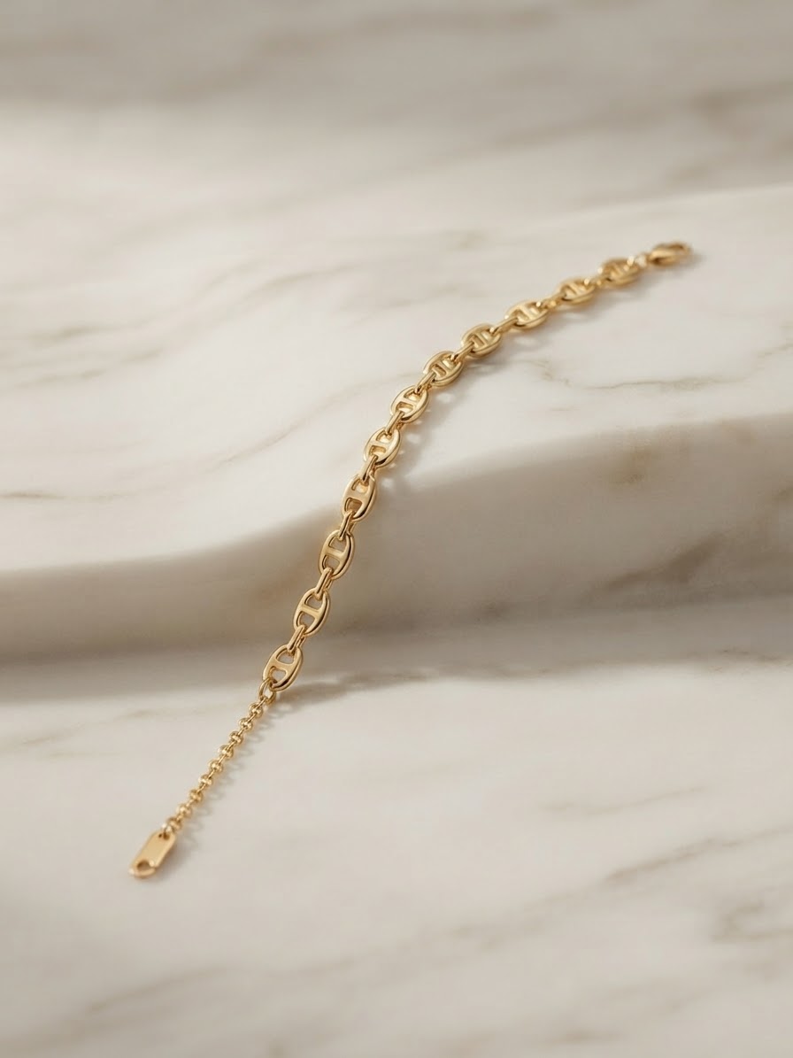 Bracelet Doré Élégant - Style Marine 🌟✨