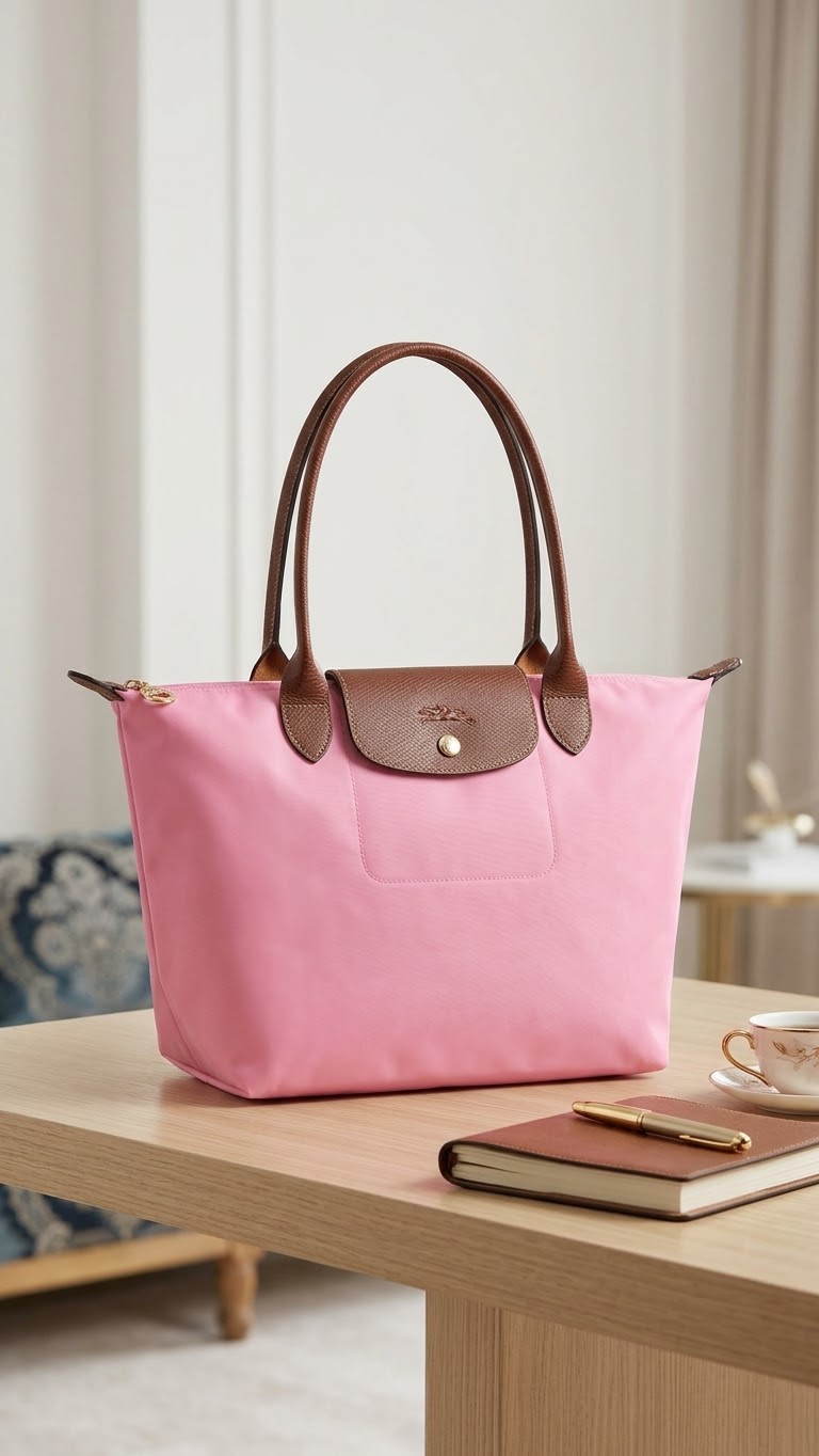 ✨ Sac Cabas Rose Élégant & Intemporel ✨